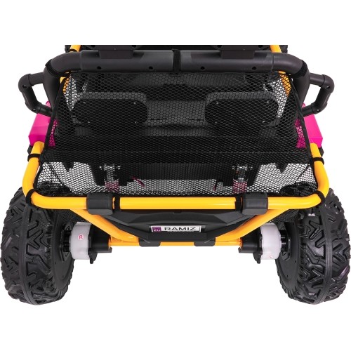 Pojazd elektryczny Buggy UTV SPEED, różowy