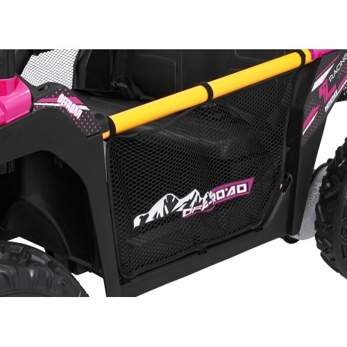 Pojazd elektryczny Buggy UTV SPEED, różowy