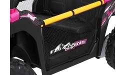 Pojazd elektryczny Buggy UTV SPEED, różowy