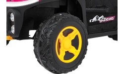 Pojazd elektryczny Buggy UTV SPEED, różowy