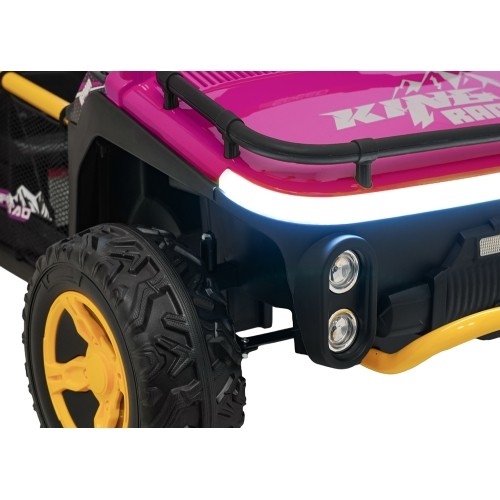Pojazd elektryczny Buggy UTV SPEED, różowy