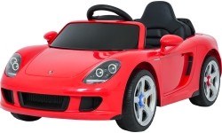 Pojazd elektryczny Porsche 911 Carrera, czerwony