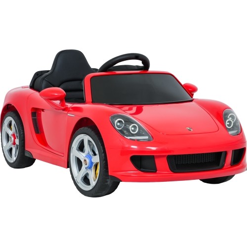 Pojazd elektryczny Porsche 911 Carrera, czerwony