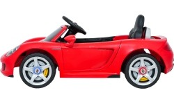 Pojazd elektryczny Porsche 911 Carrera, czerwony