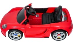 Pojazd elektryczny Porsche 911 Carrera, czerwony