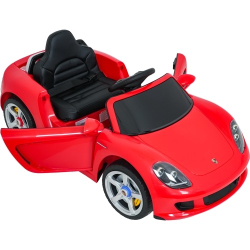 Pojazd elektryczny Porsche 911 Carrera, czerwony