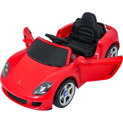 Pojazd elektryczny Porsche 911 Carrera, czerwony