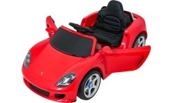 Pojazd elektryczny Porsche 911 Carrera, czerwony