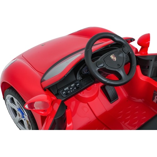 Pojazd elektryczny Porsche 911 Carrera, czerwony