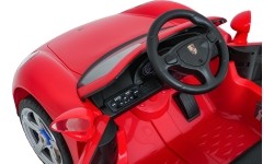Pojazd elektryczny Porsche 911 Carrera, czerwony