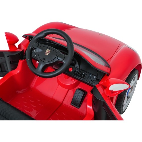 Pojazd elektryczny Porsche 911 Carrera, czerwony