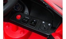 Pojazd elektryczny Porsche 911 Carrera, czerwony