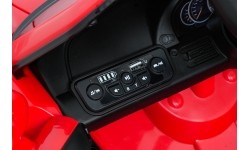 Pojazd elektryczny Porsche 911 Carrera, czerwony