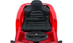 Pojazd elektryczny Porsche 911 Carrera, czerwony