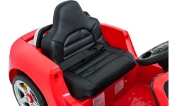 Pojazd elektryczny Porsche 911 Carrera, czerwony