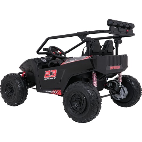 Pojazd elektryczny dla dzieci Buggy TURBO 23, czarny
