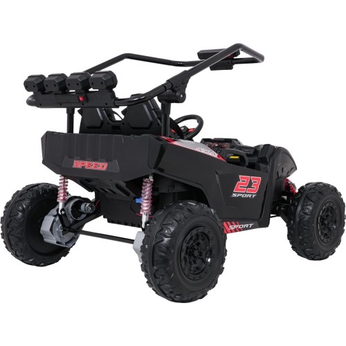 Pojazd elektryczny dla dzieci Buggy TURBO 23, czarny
