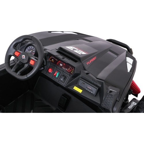 Pojazd elektryczny dla dzieci Buggy TURBO 23, czarny