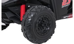 Pojazd elektryczny dla dzieci Buggy TURBO 23, czarny