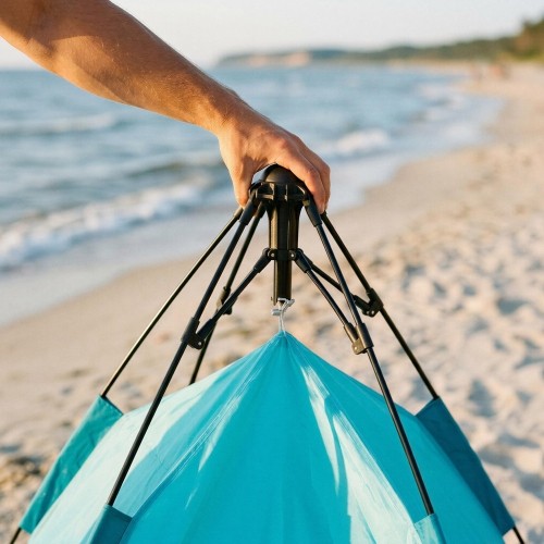 Automatyczny namiot plażowy Nils NC4802, niebieski