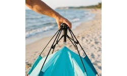 Automatyczny namiot plażowy Nils NC4802, niebieski