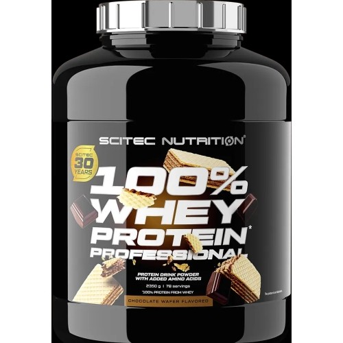 Scitec 100% Whey Protein Professional 2350 g, Chocolate Wafer