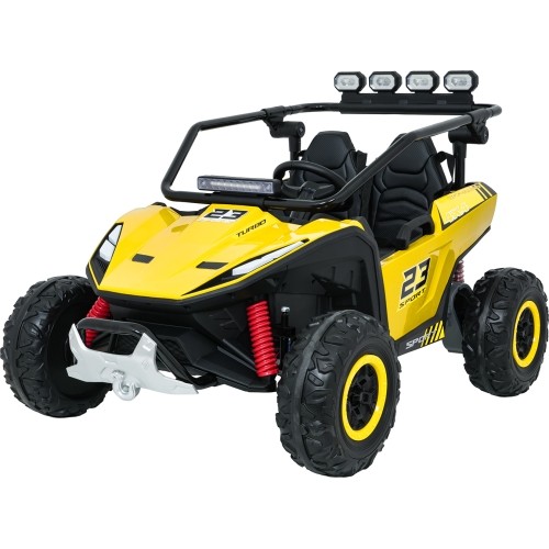 Pojazd elektryczny Buggy TURBO 23, żółty