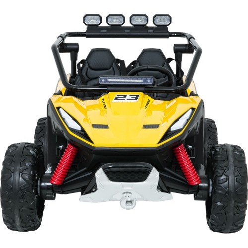 Pojazd elektryczny Buggy TURBO 23, żółty