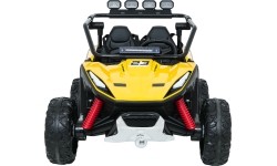 Pojazd elektryczny Buggy TURBO 23, żółty