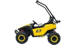 Pojazd elektryczny Buggy TURBO 23, żółty