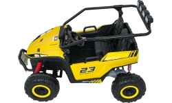 Pojazd elektryczny Buggy TURBO 23, żółty