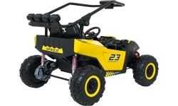 Pojazd elektryczny Buggy TURBO 23, żółty