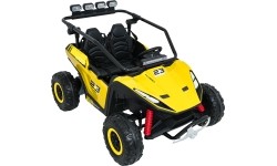 Pojazd elektryczny Buggy TURBO 23, żółty