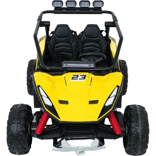 Pojazd elektryczny Buggy TURBO 23, żółty