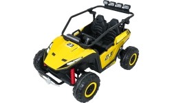 Pojazd elektryczny Buggy TURBO 23, żółty