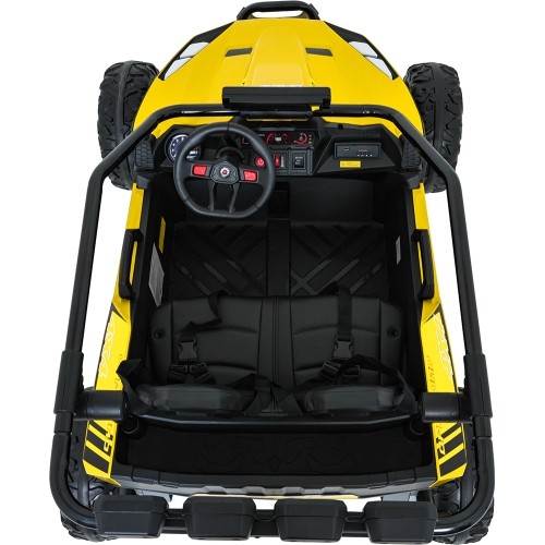 Pojazd elektryczny Buggy TURBO 23, żółty