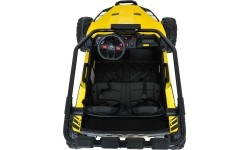 Pojazd elektryczny Buggy TURBO 23, żółty