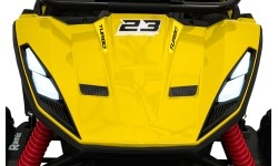 Pojazd elektryczny Buggy TURBO 23, żółty