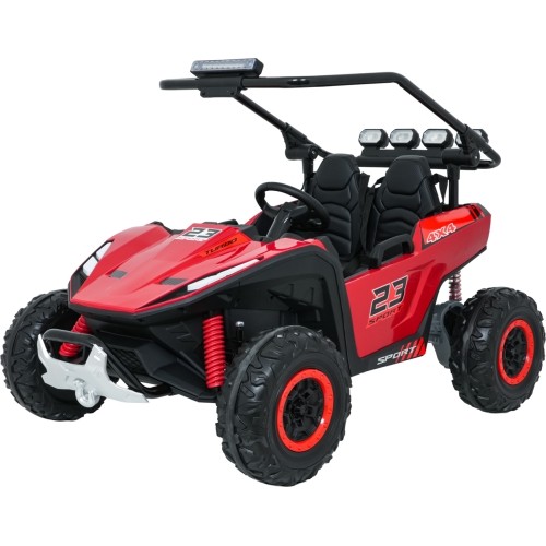 Pojazd elektryczny Buggy TURBO 23, czerwony