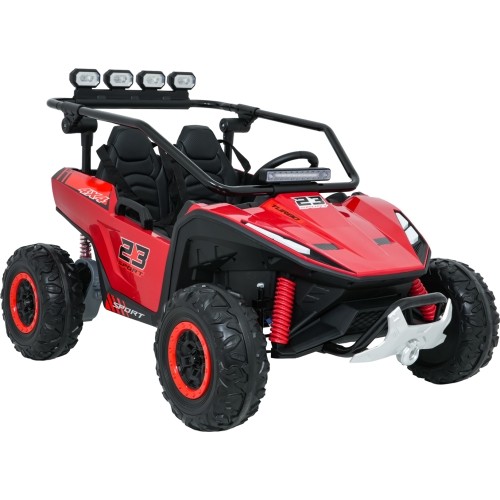 Pojazd elektryczny Buggy TURBO 23, czerwony