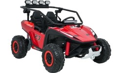 Pojazd elektryczny Buggy TURBO 23, czerwony