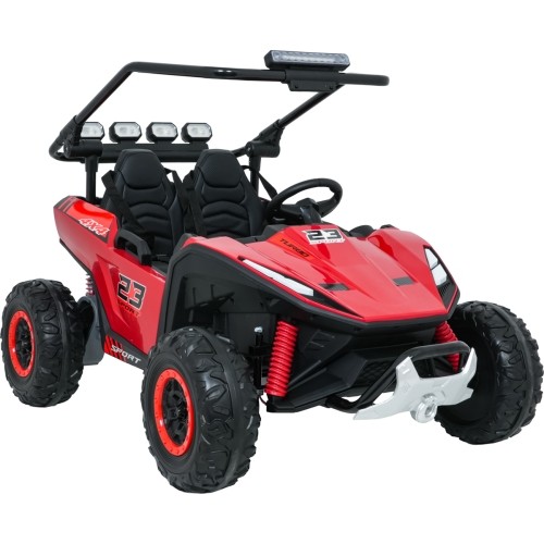 Pojazd elektryczny Buggy TURBO 23, czerwony