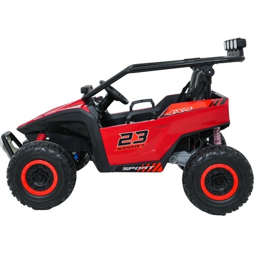 Pojazd elektryczny Buggy TURBO 23, czerwony