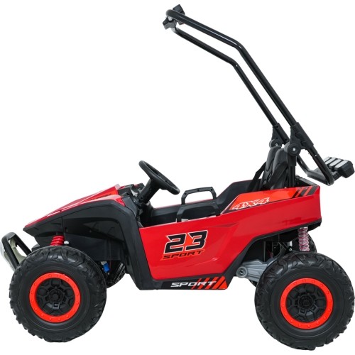 Pojazd elektryczny Buggy TURBO 23, czerwony