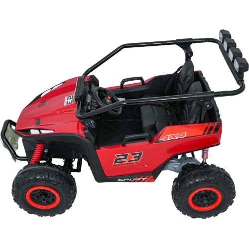 Pojazd elektryczny Buggy TURBO 23, czerwony