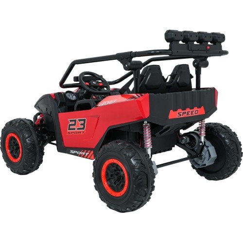 Pojazd elektryczny Buggy TURBO 23, czerwony
