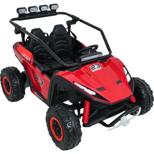 Pojazd elektryczny Buggy TURBO 23, czerwony
