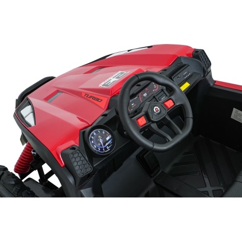 Pojazd elektryczny Buggy TURBO 23, czerwony