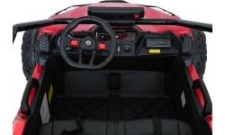 Pojazd elektryczny Buggy TURBO 23, czerwony