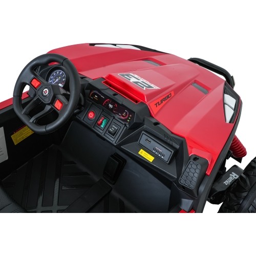Pojazd elektryczny Buggy TURBO 23, czerwony